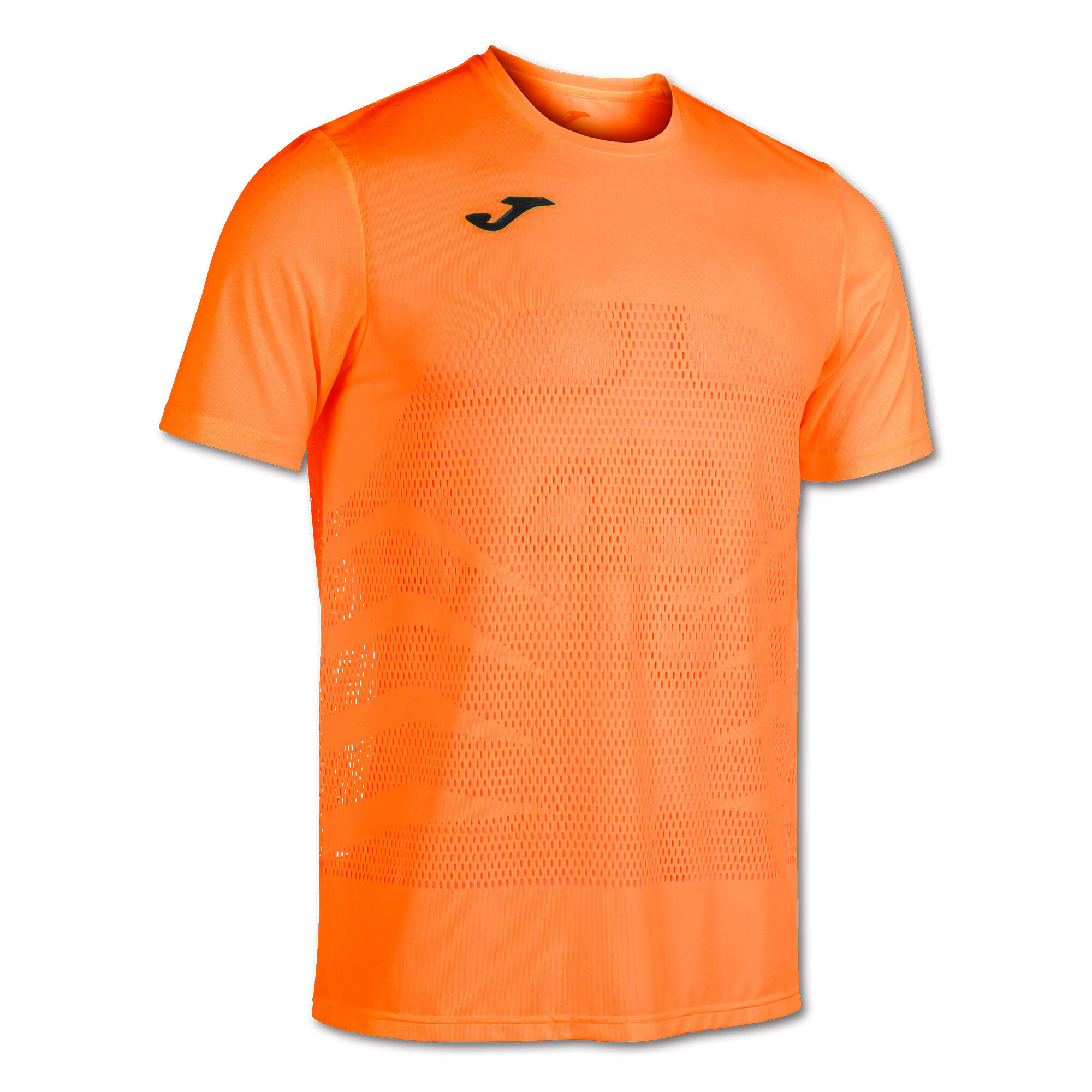 Camiseta manga corta hombre Marathon naranja flúor
