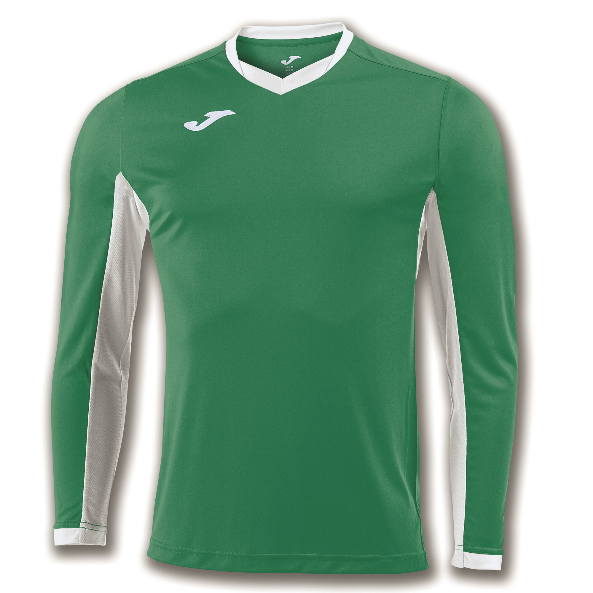 Camiseta manga larga hombre Championship IV verde blanco