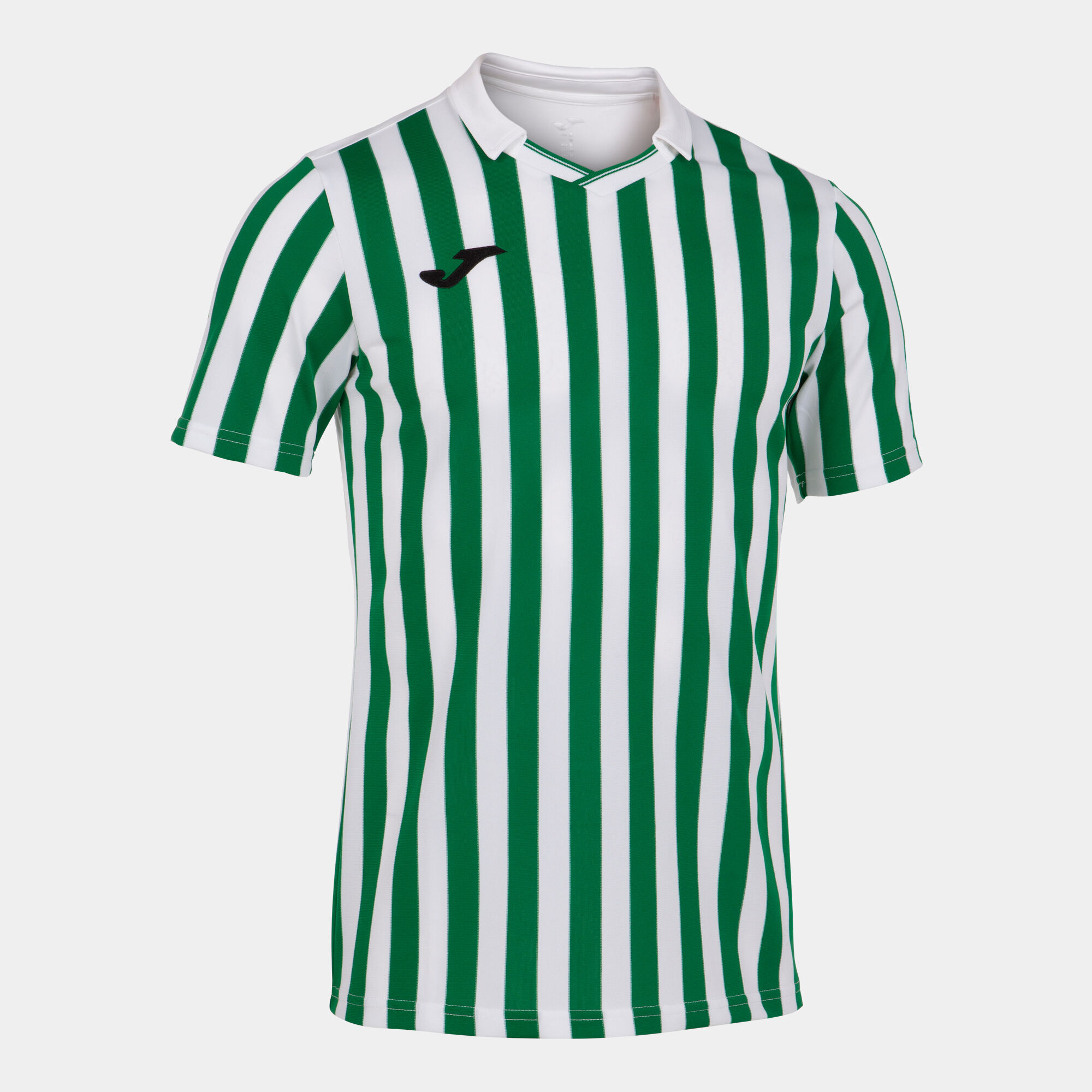 Camiseta manga corta hombre Copa II blanco verde