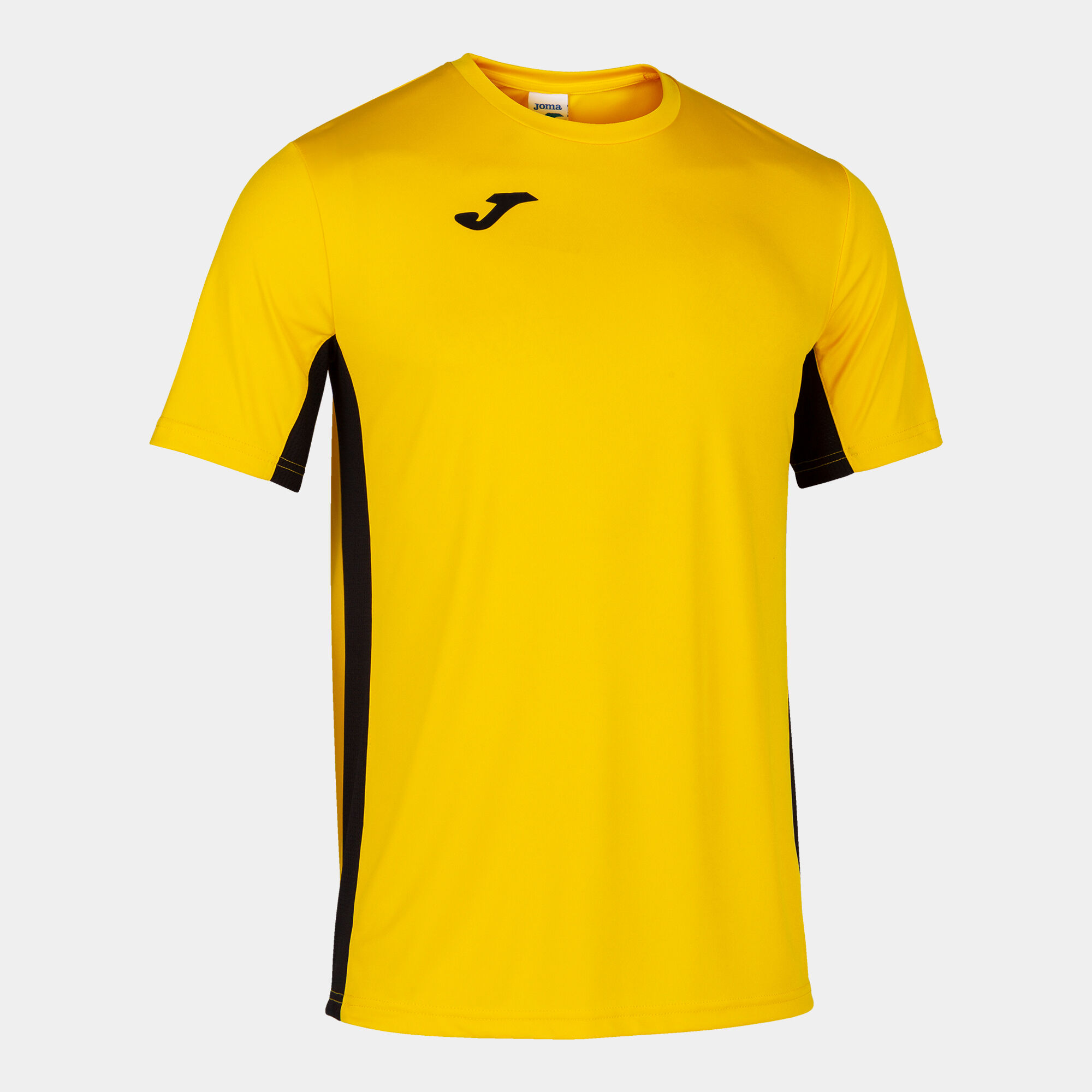 Camiseta manga corta hombre Cosenza amarillo negro