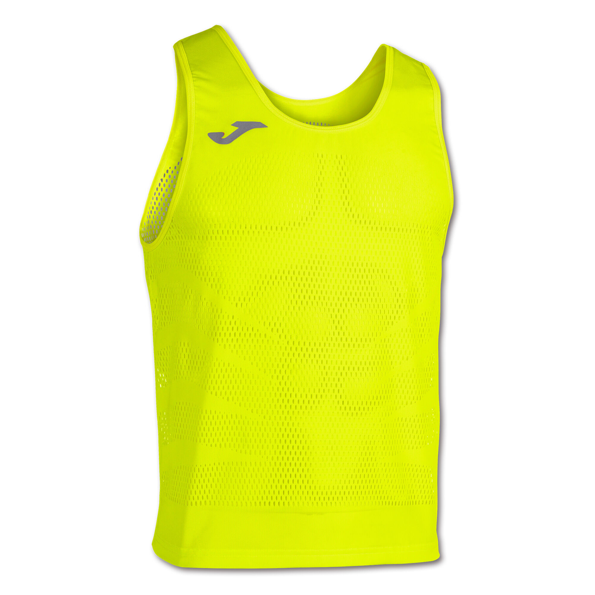 Camiseta tirantes hombre Marathon amarillo flúor