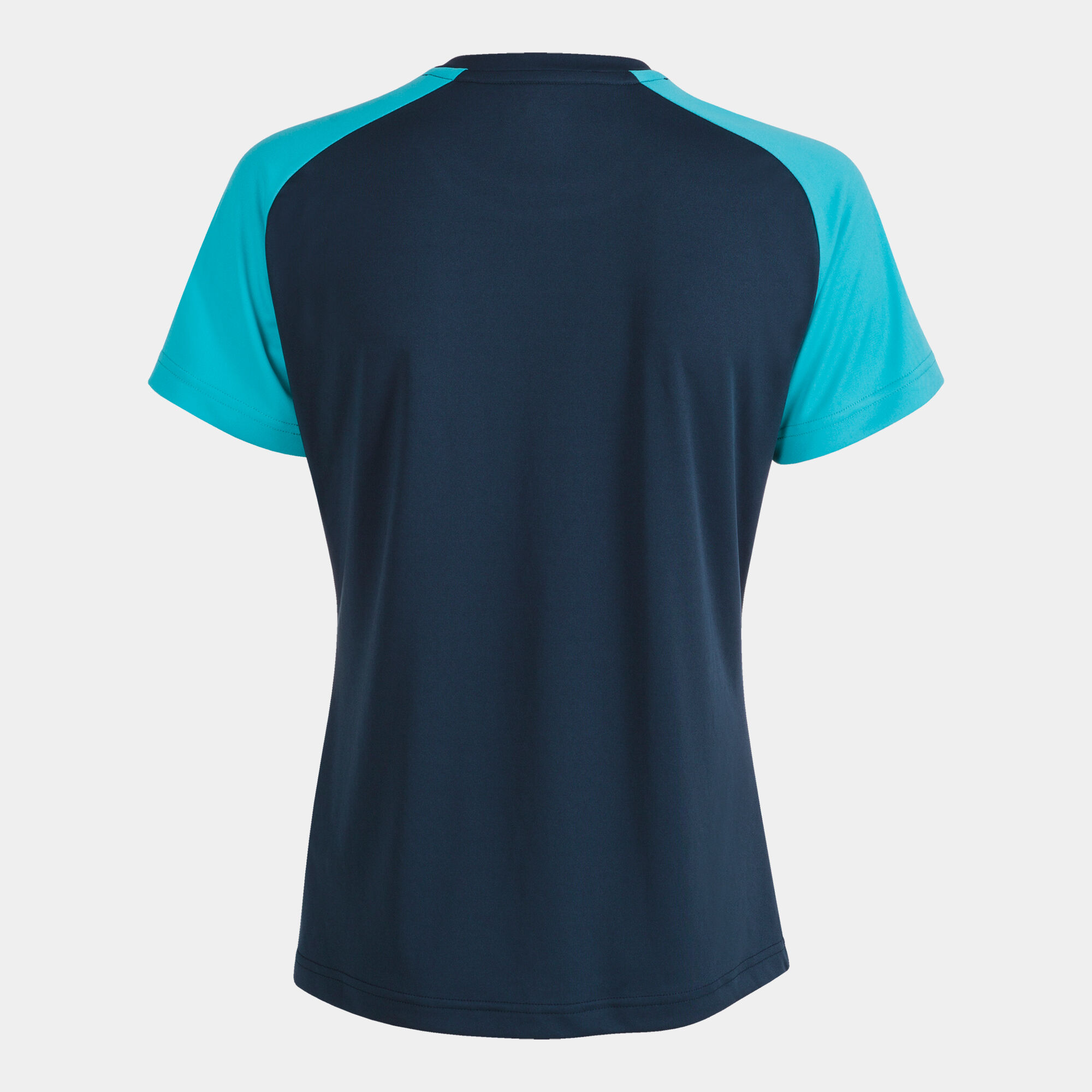 Camiseta manga corta mujer Academy IV marino turquesa flúor