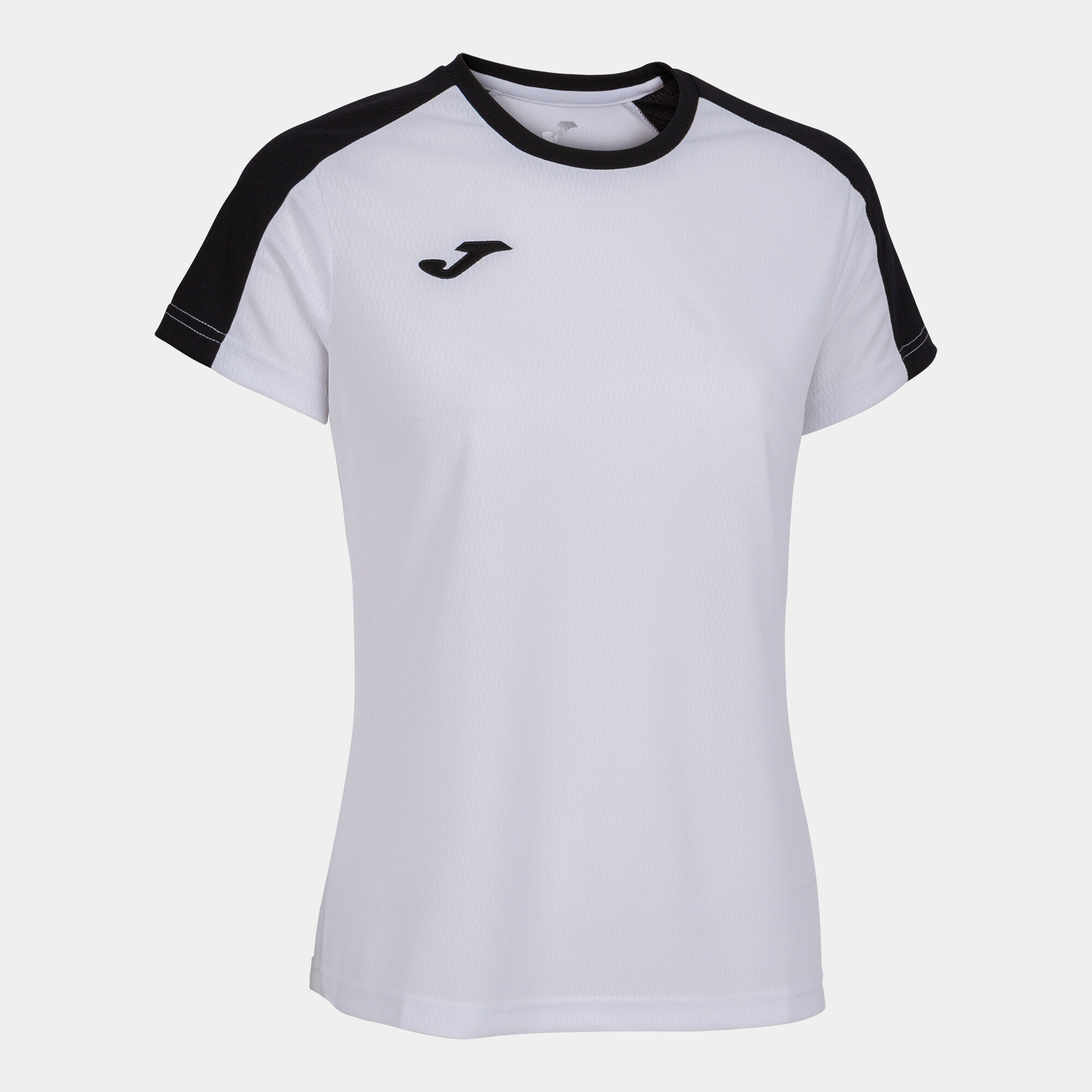 Camiseta manga corta mujer Eco Championship blanco negro