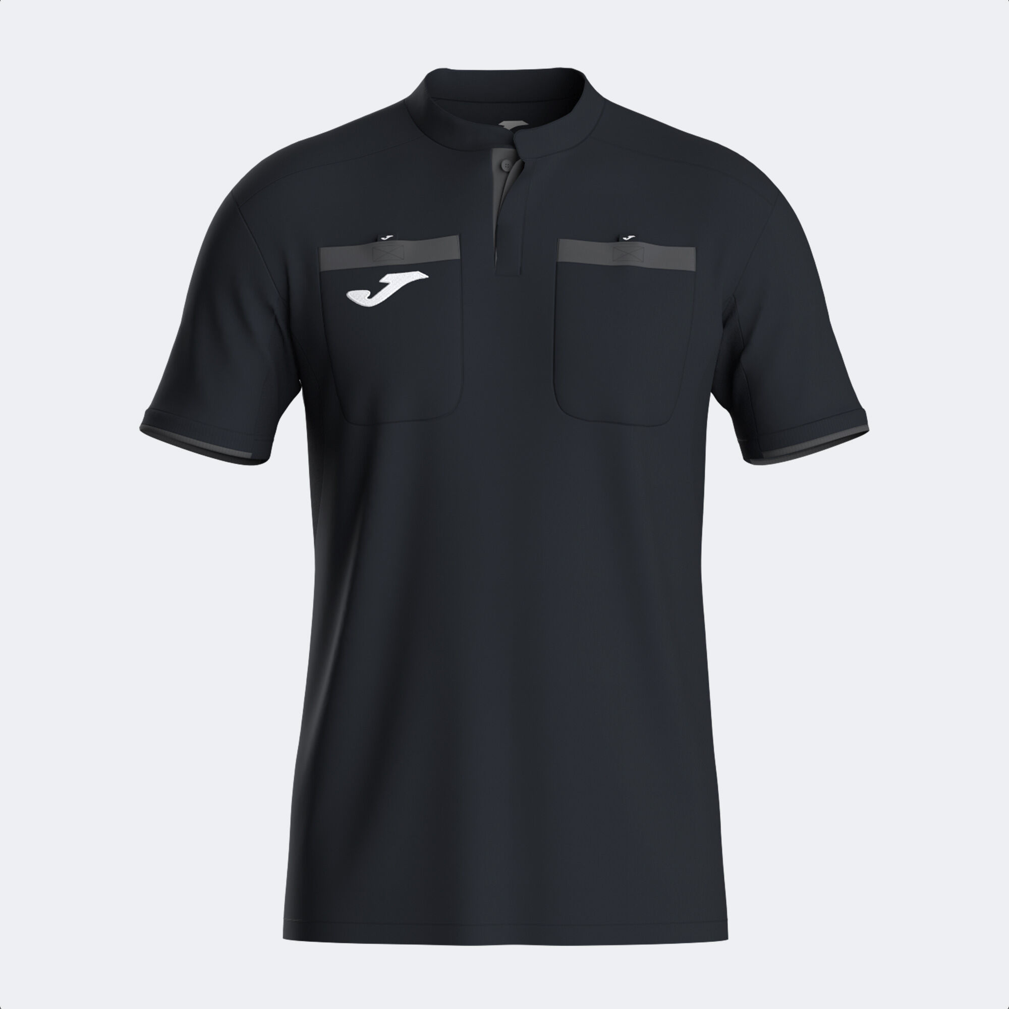 Camiseta manga corta hombre Referee negro antracita