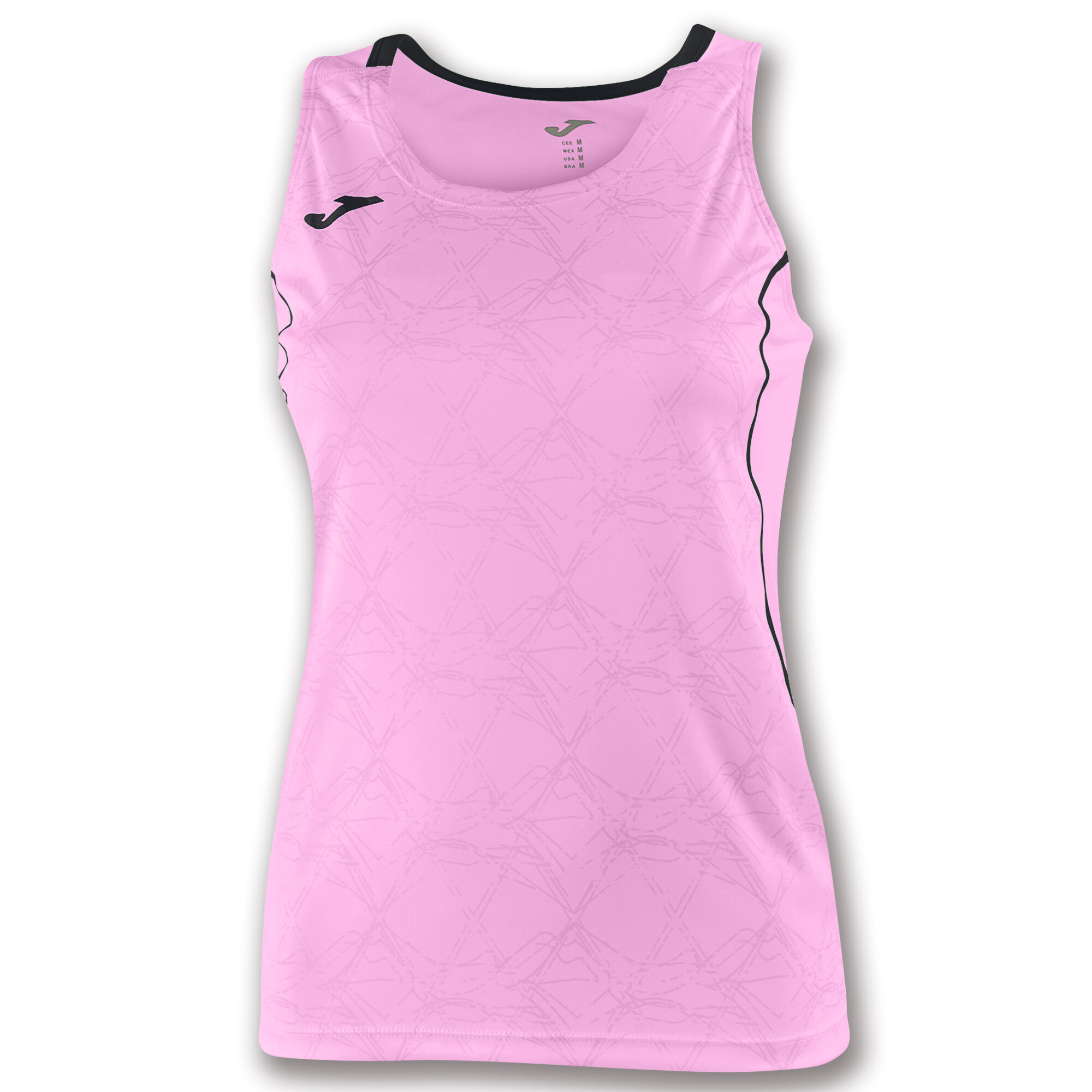 Camiseta sin mangas mujer Olimpia rosa flúor