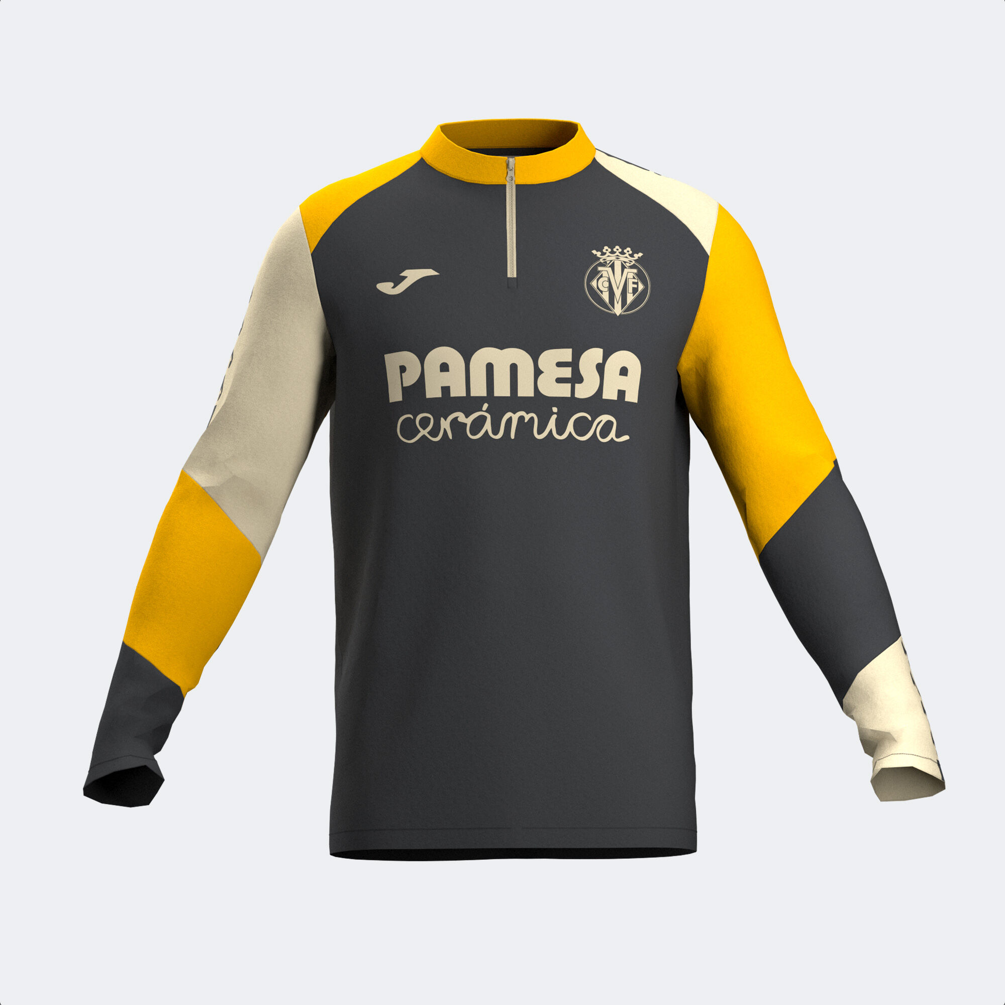 SUDADERA ENTRENA. VILLARREAL