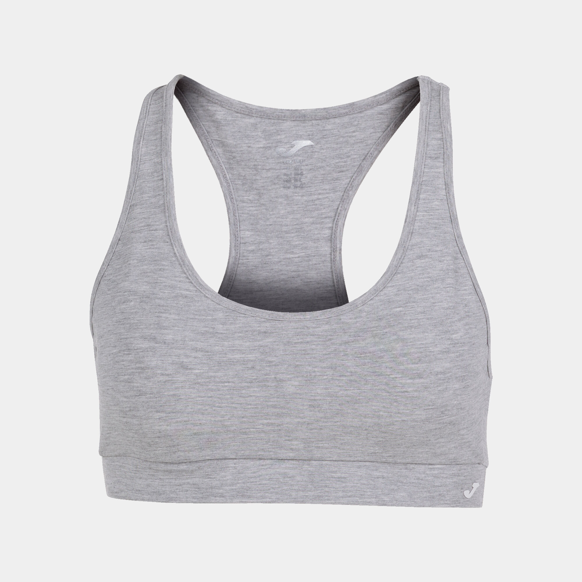 TOP MUJER YOUNG GRIS MELANGE