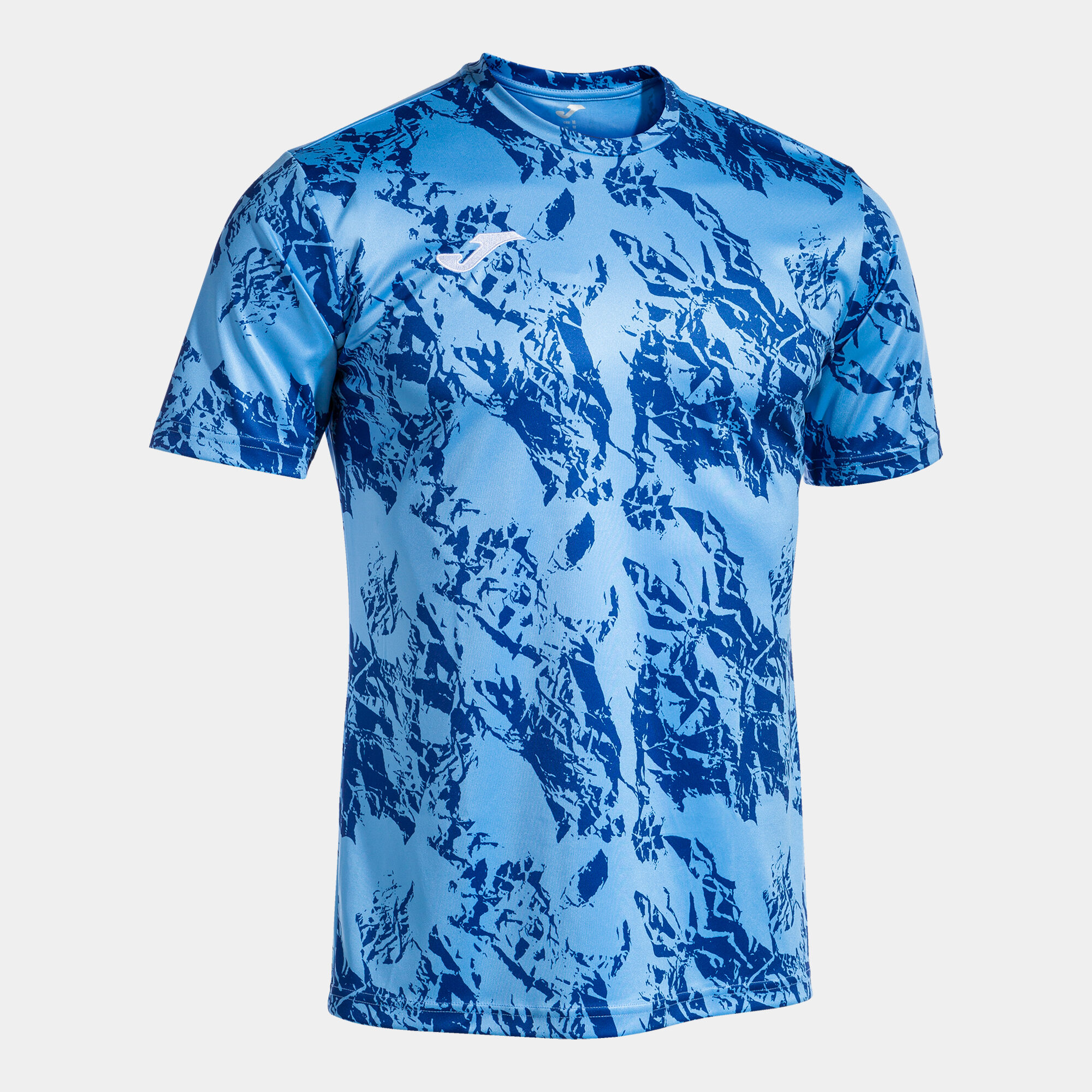 Camiseta manga corta hombre Lion celeste azul