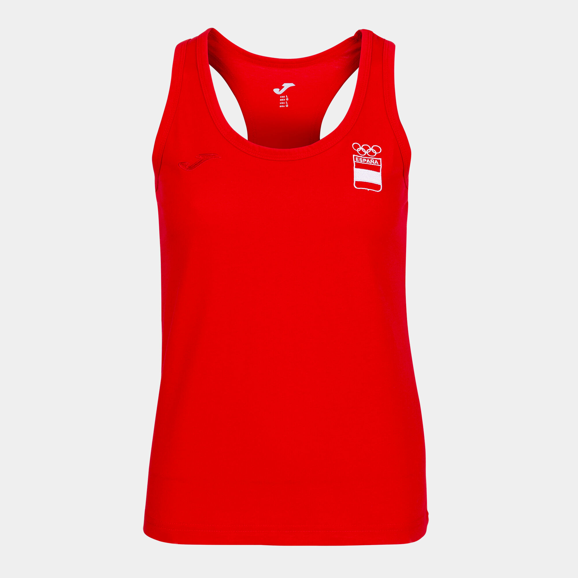 Camiseta sin mangas paseo Comité Olímpico Español mujer