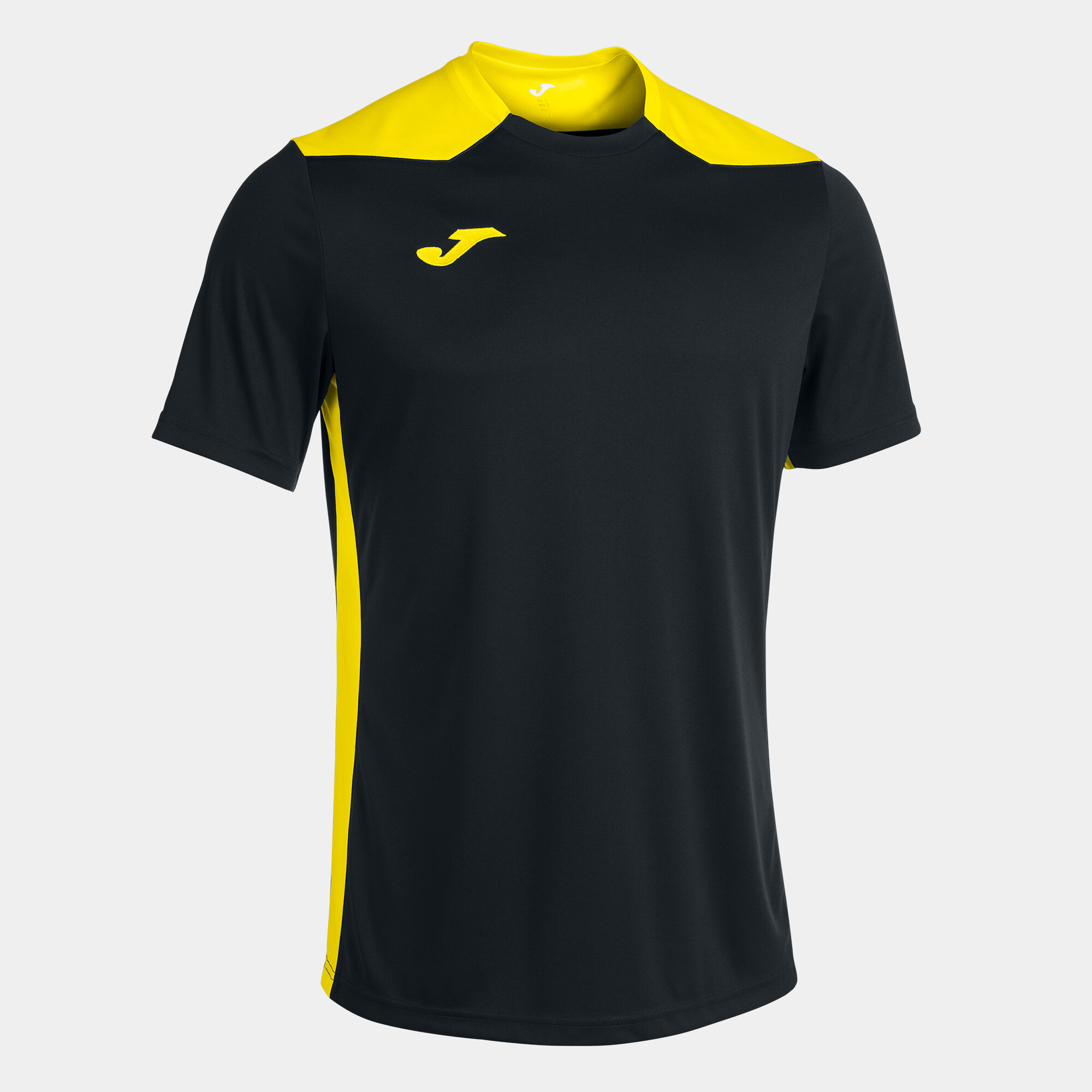 Camiseta manga corta hombre Championship VI negro amarillo