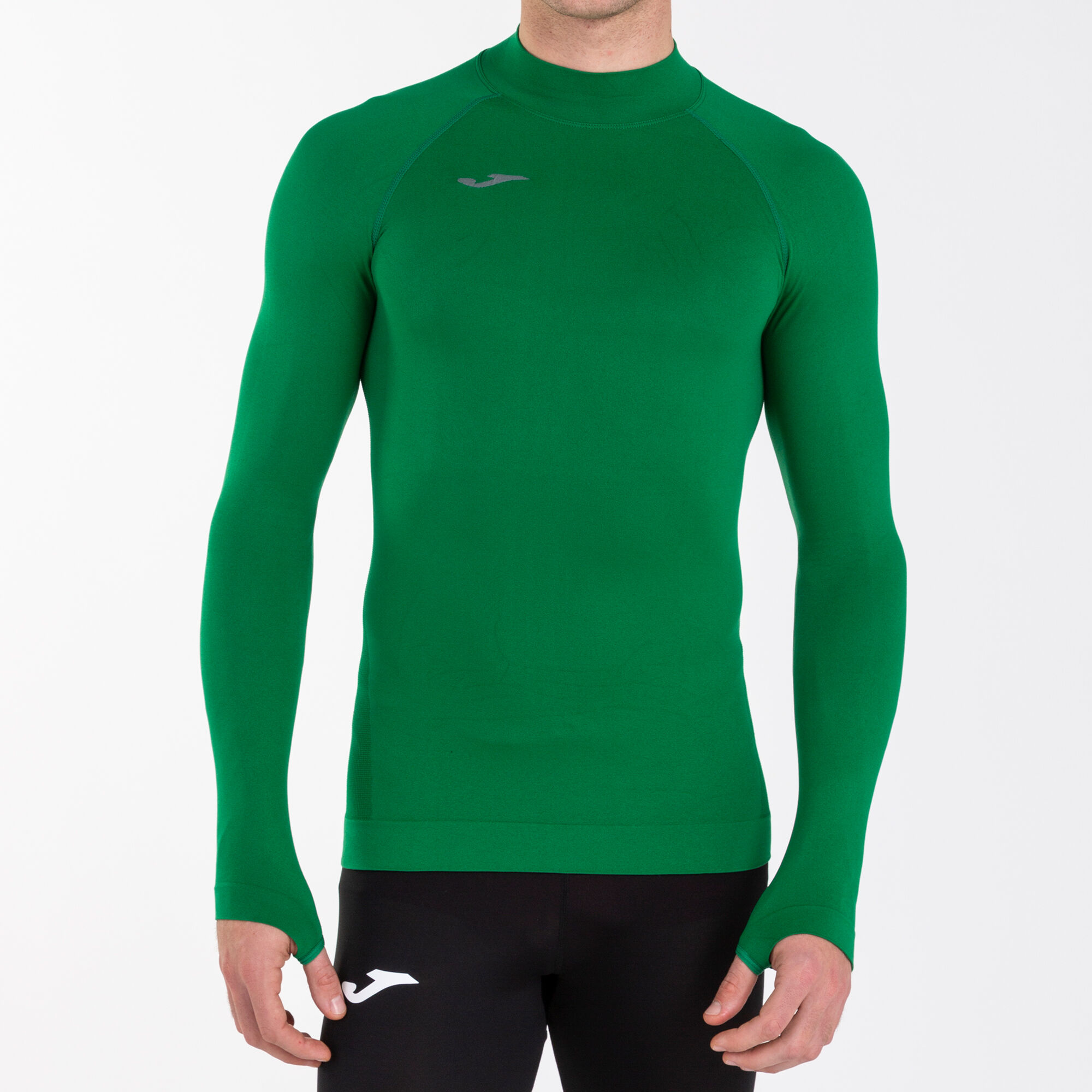 Camiseta manga larga unisex Brama Classic verde