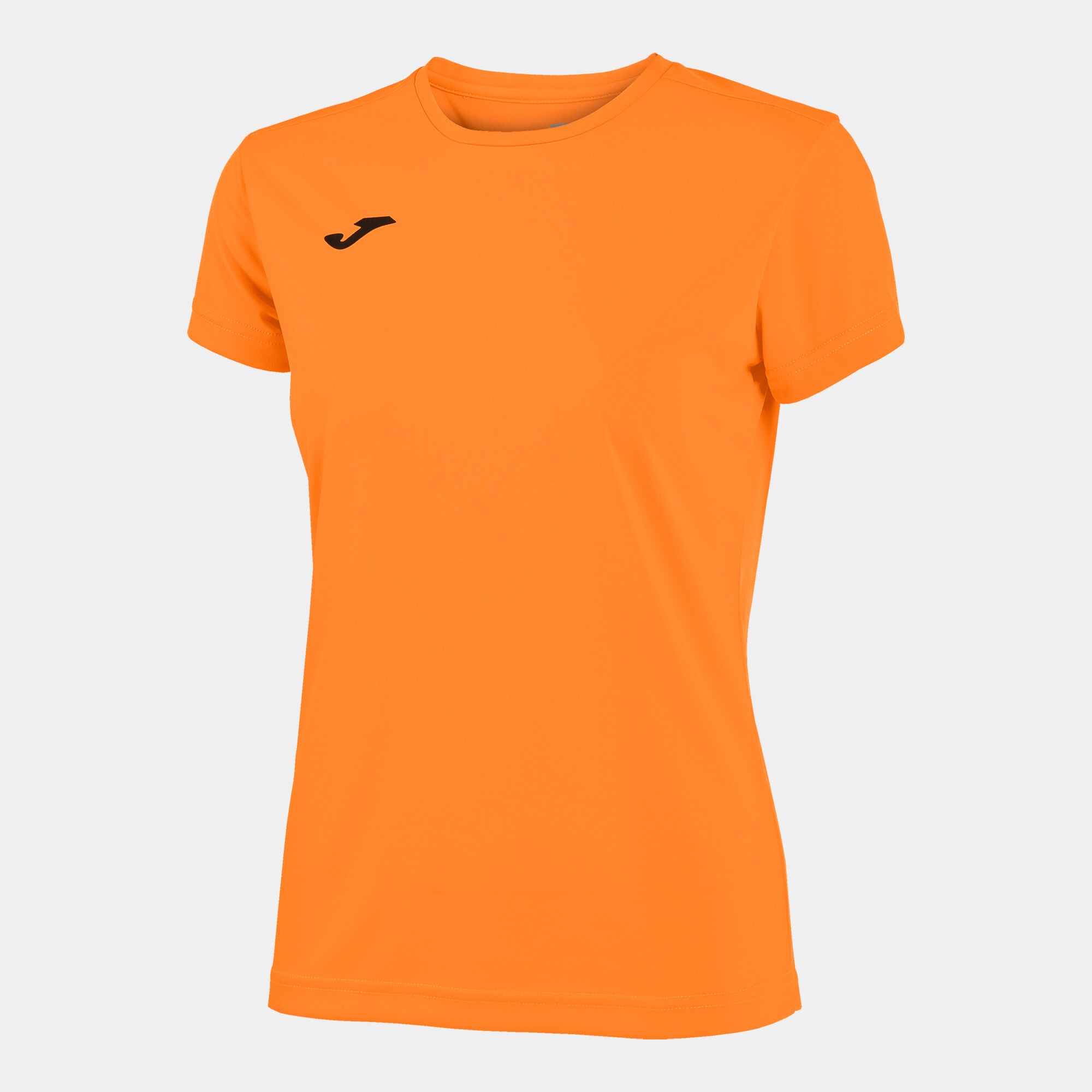 Camiseta manga corta mujer Combi naranja flúor