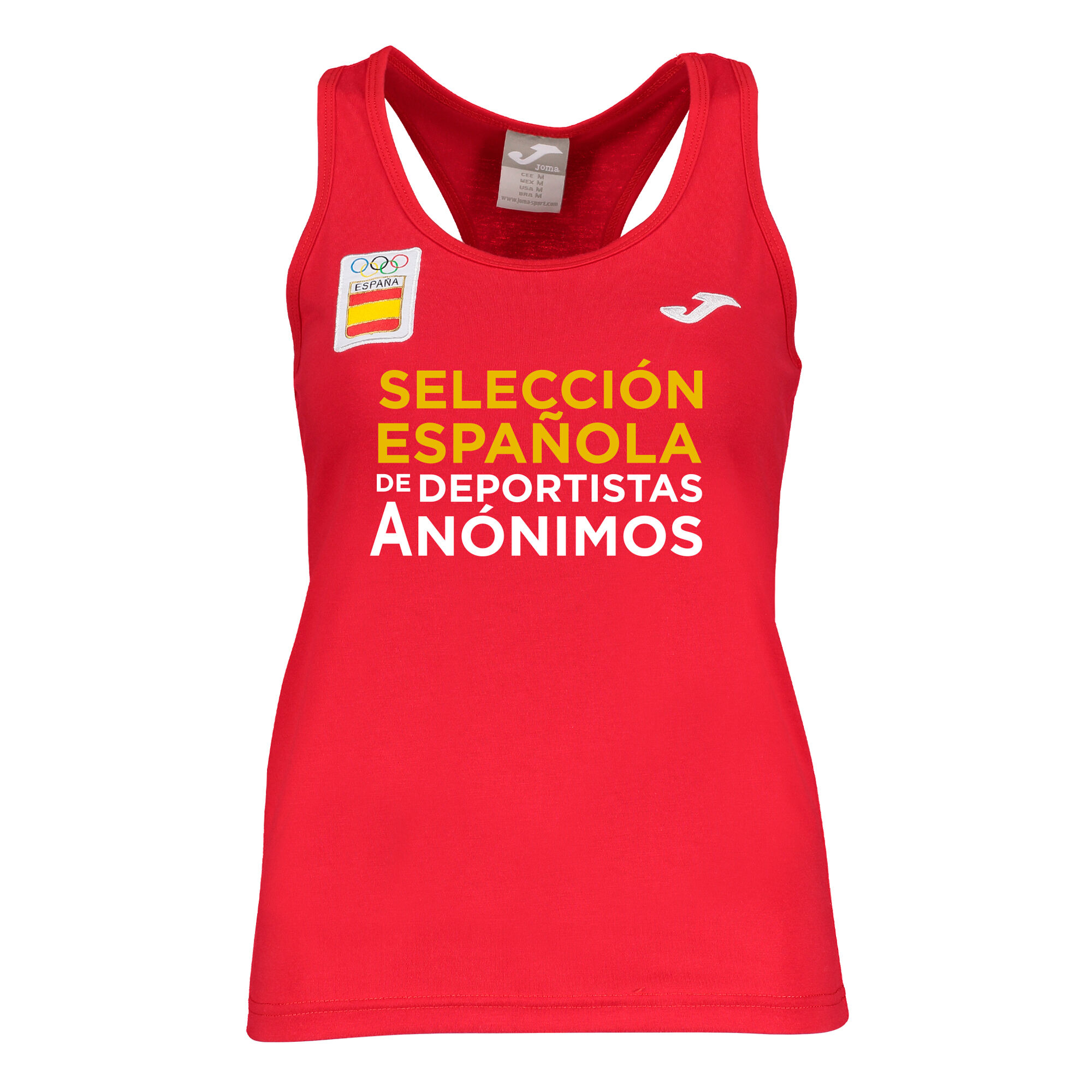 Camiseta sin mangas paseo Comité Olímpico Español mujer