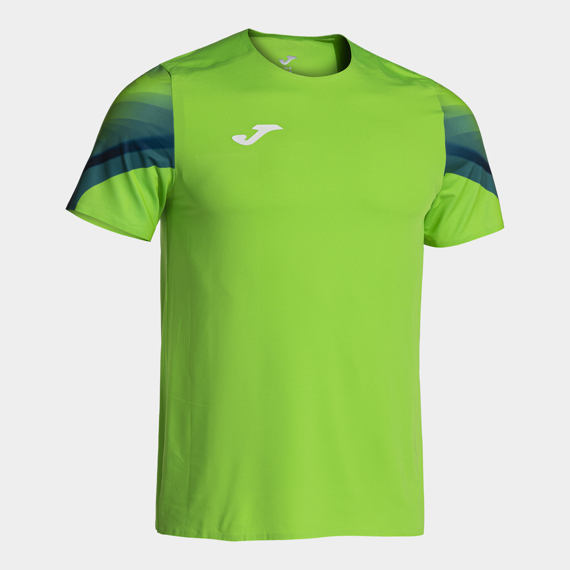 Camiseta manga corta hombre Elite XI verde flúor marino