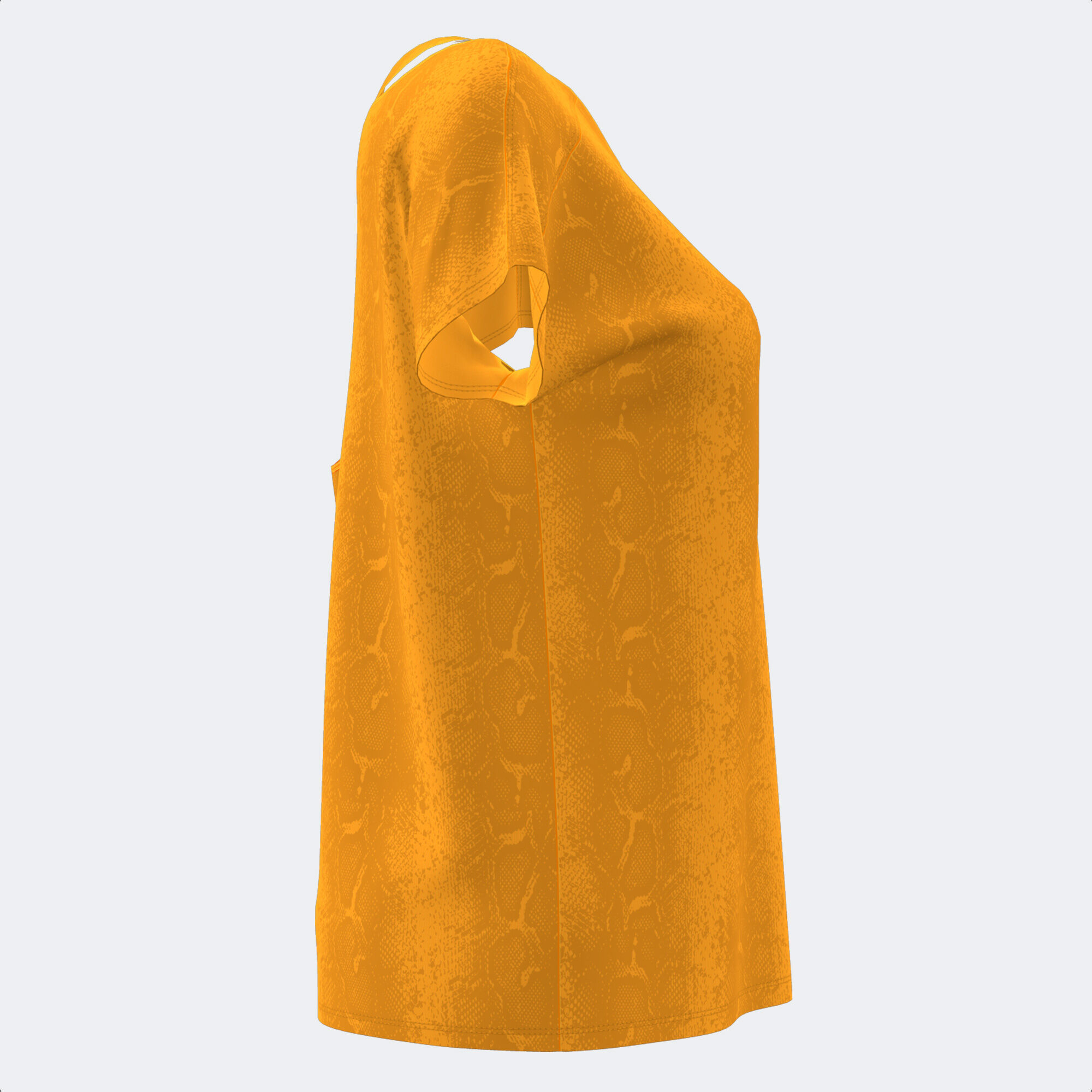Camiseta manga corta mujer Core naranja