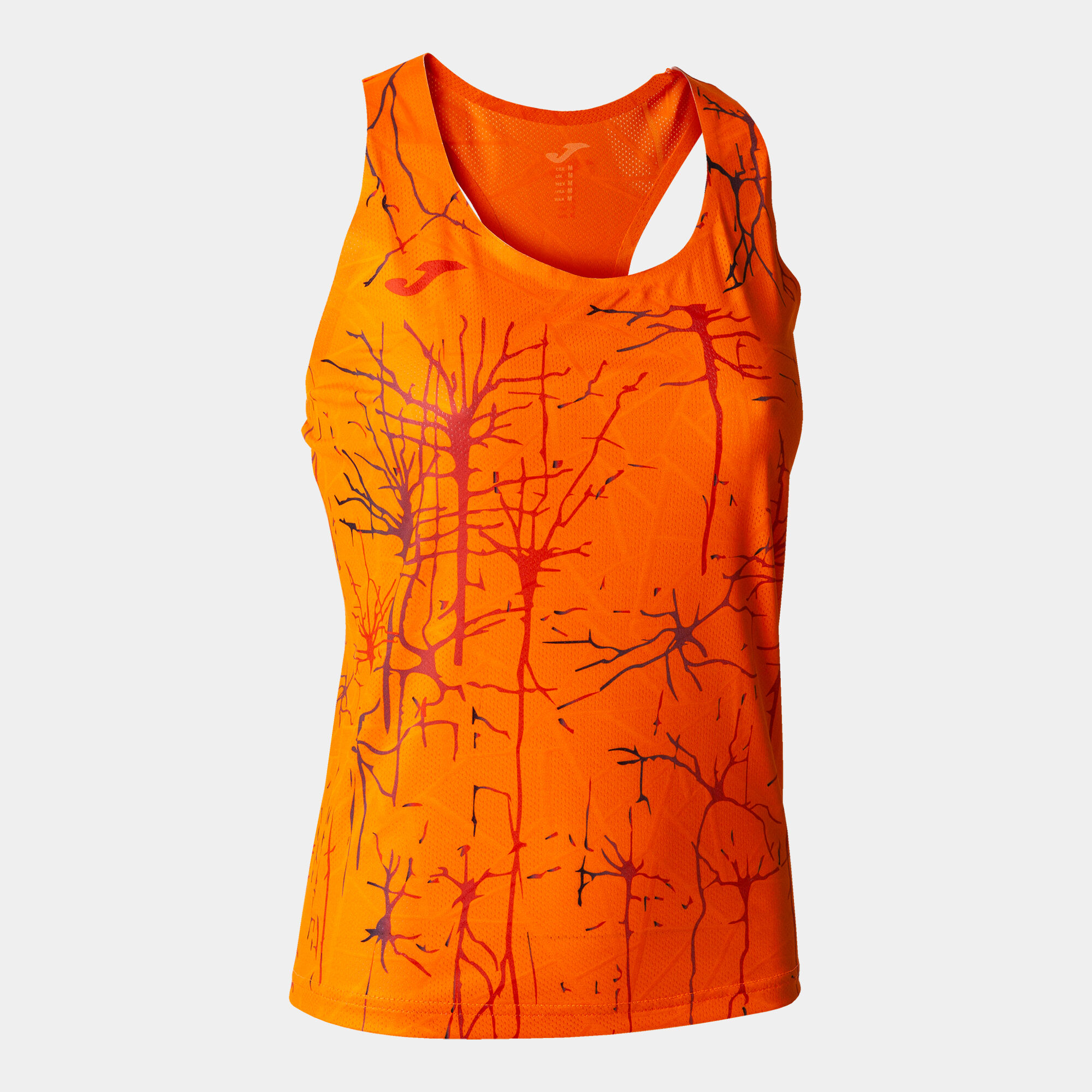 Camiseta tirantes mujer Elite IX naranja