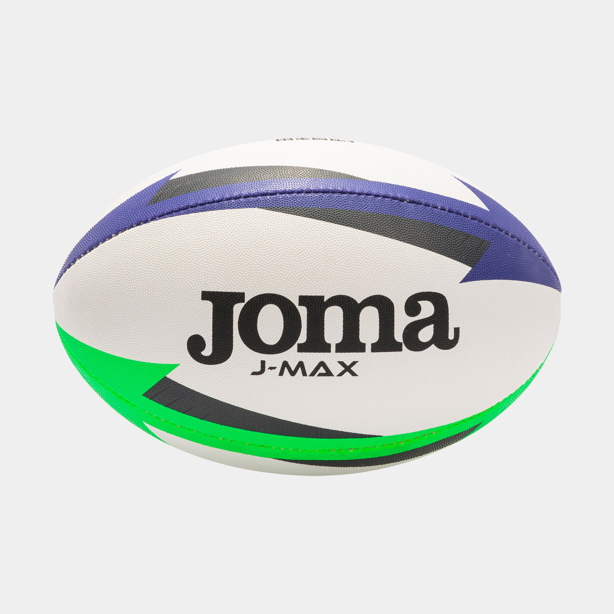 Balón rugby J-Max blanco verde
