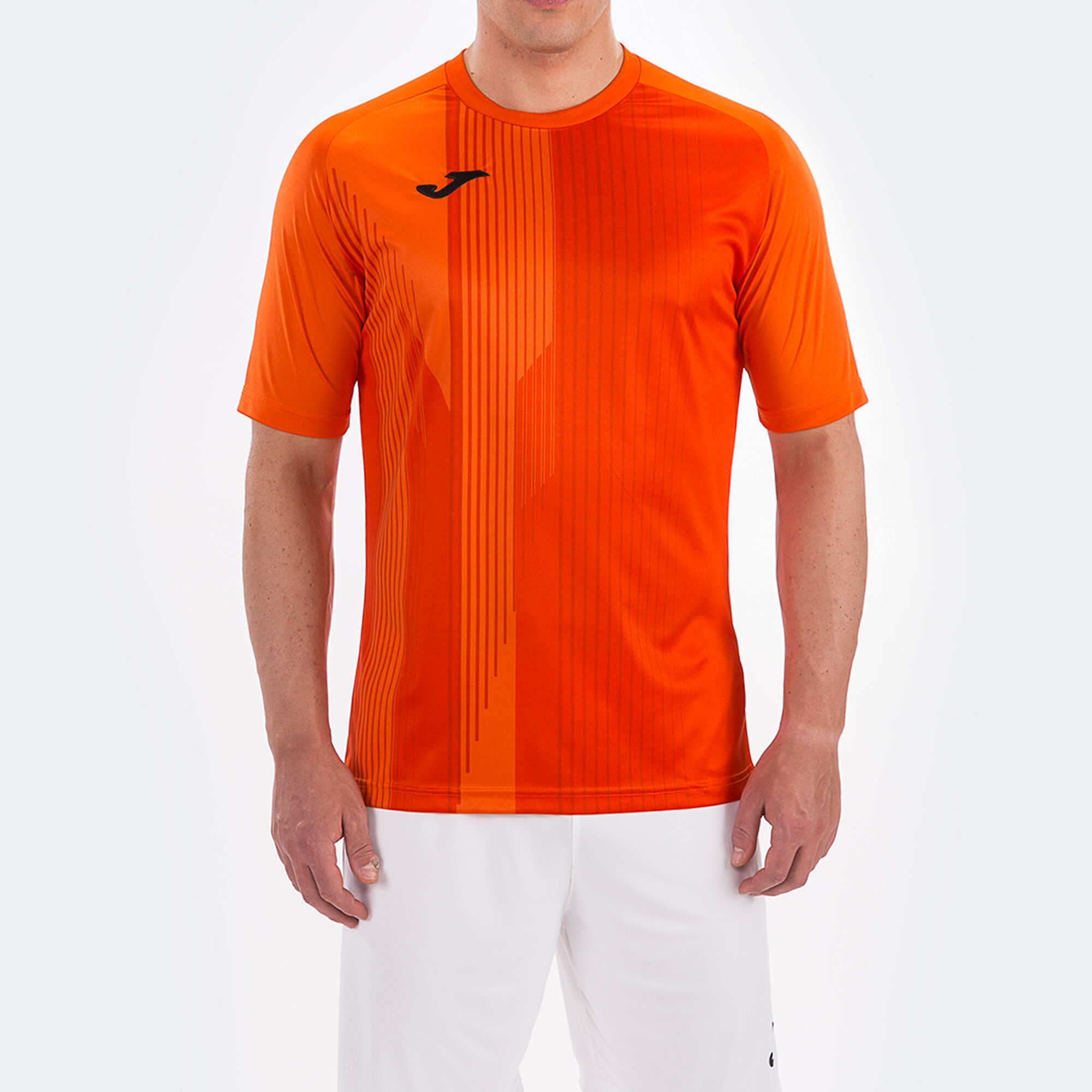 Camiseta manga corta hombre Tiger naranja