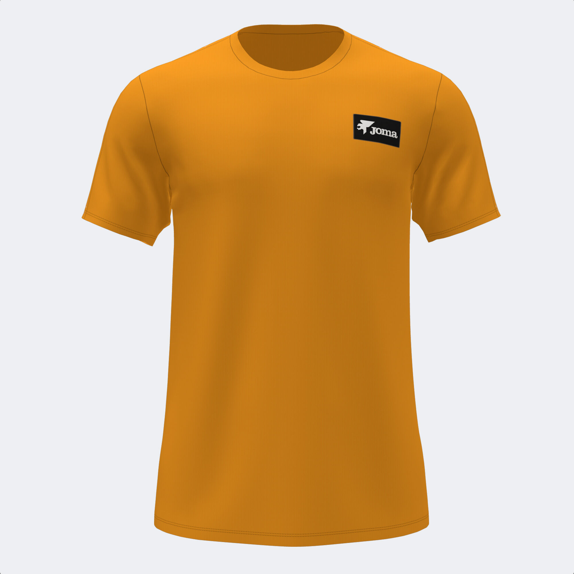 Camiseta manga corta hombre California naranja