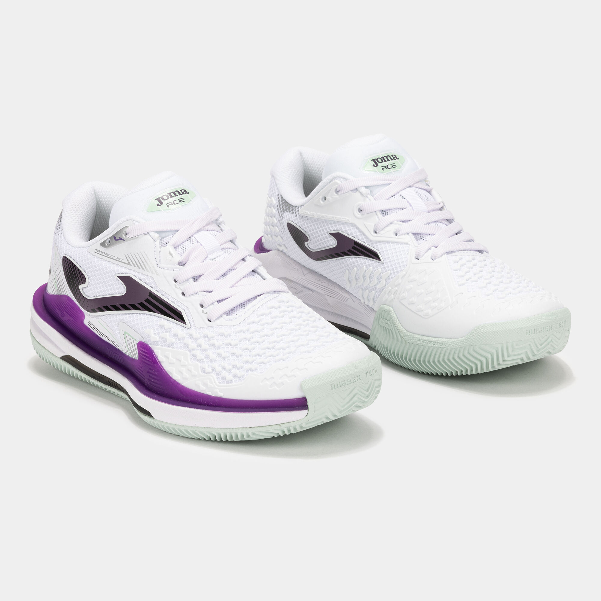 Zapatillas Ace Lady 24 clay mujer blanco morado