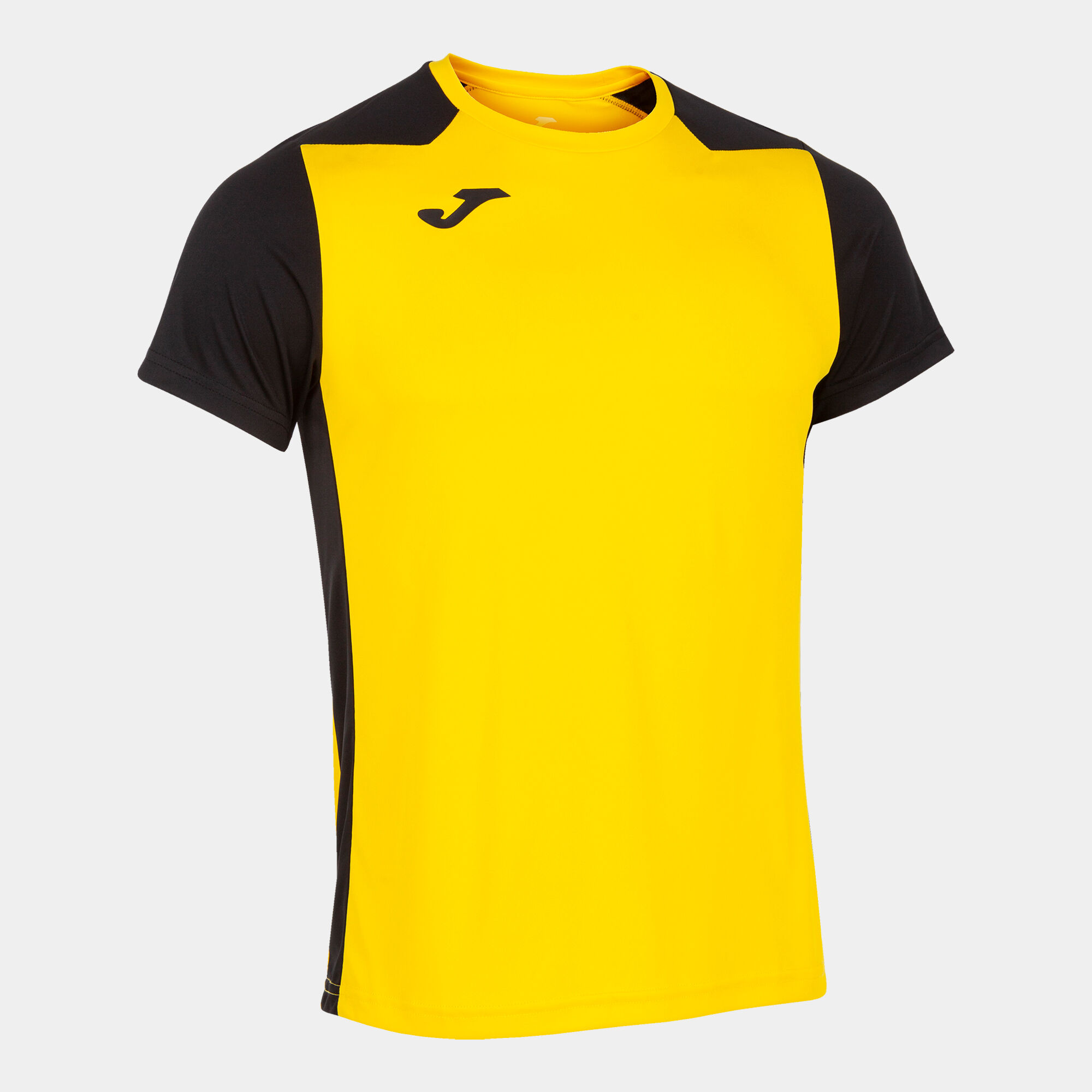 Camiseta manga corta hombre Record II amarillo negro