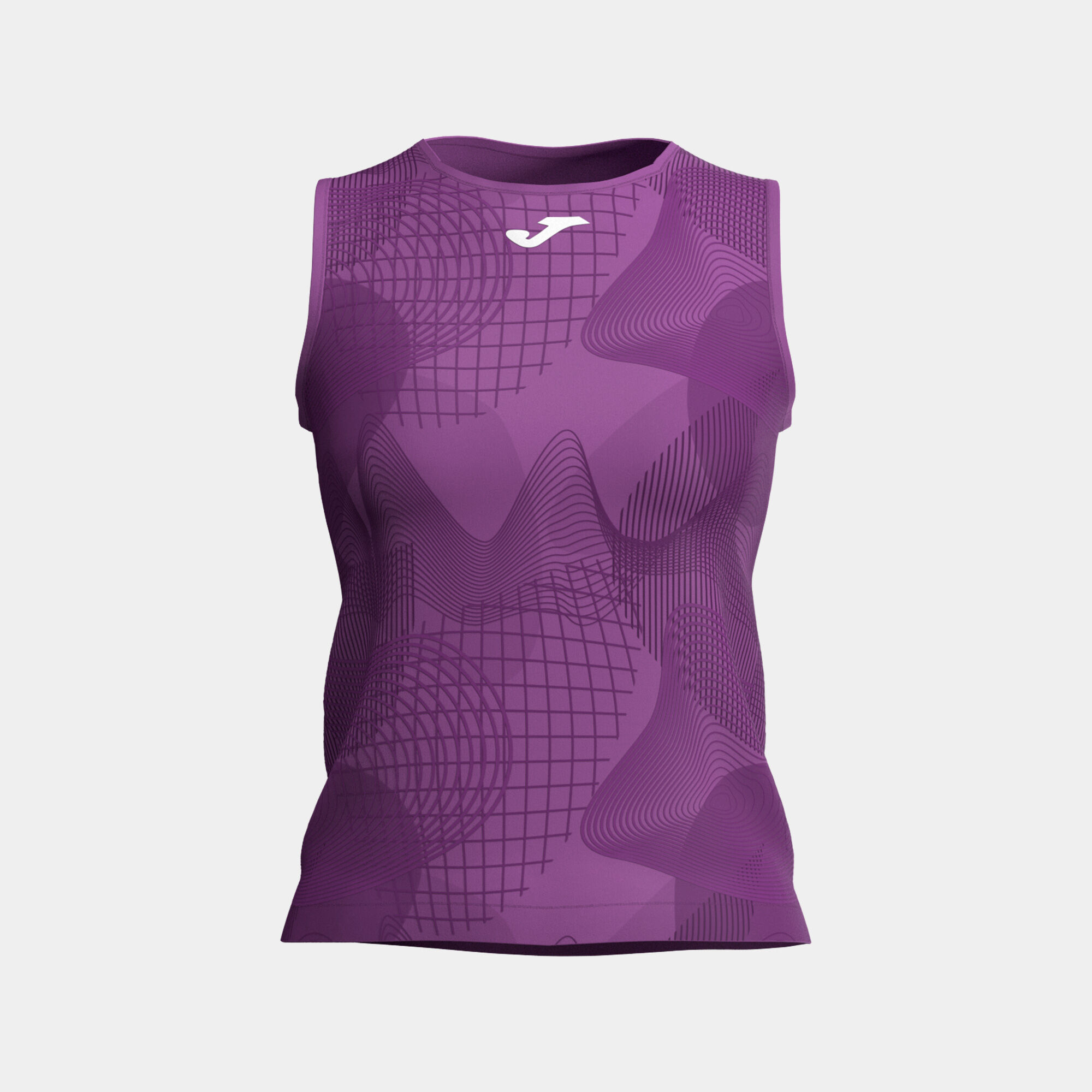 Camiseta tirantes mujer Challenge morado