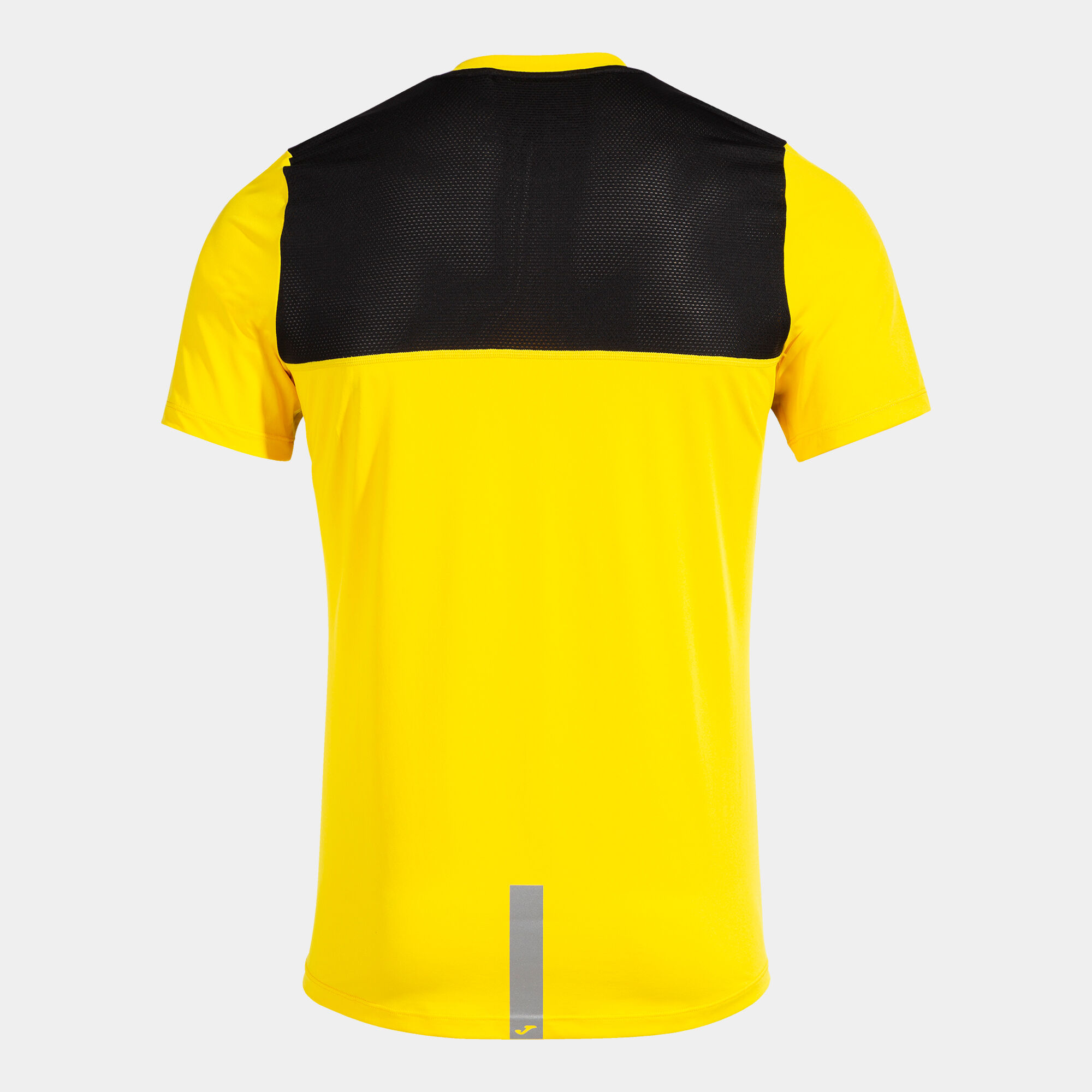 Camiseta manga corta hombre R-Trail Nature amarillo negro