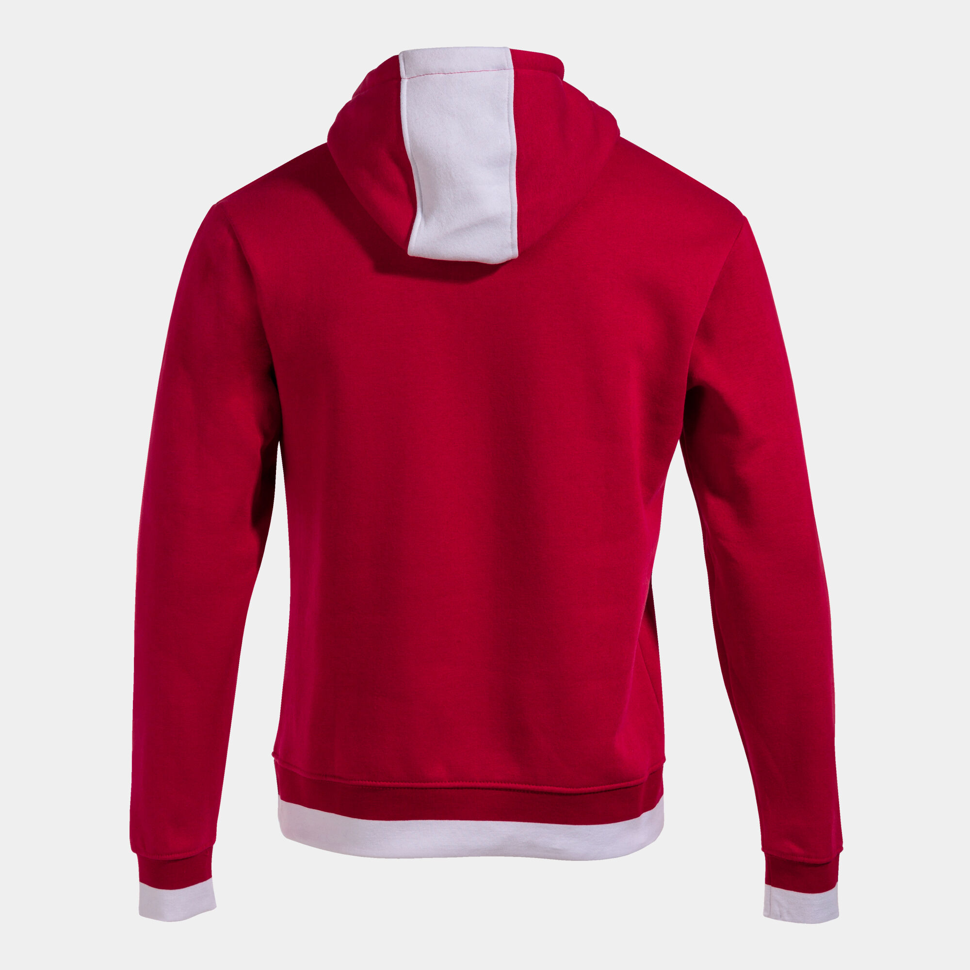 Sudadera con capucha hombre Confort II rojo blanco