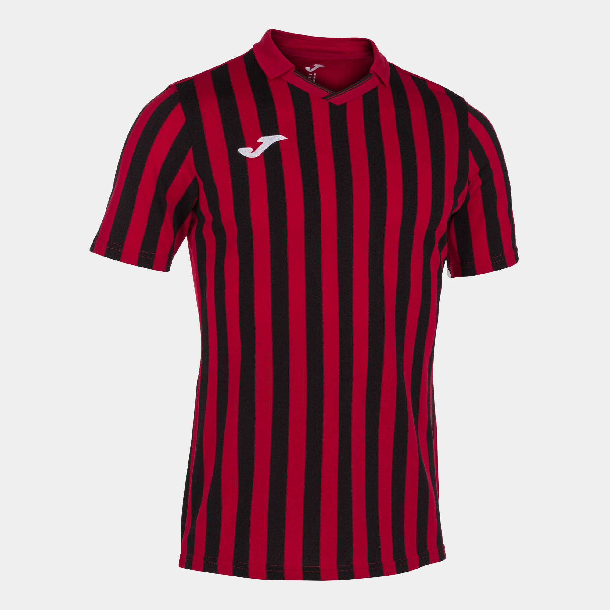 Camiseta manga corta hombre Copa II rojo negro
