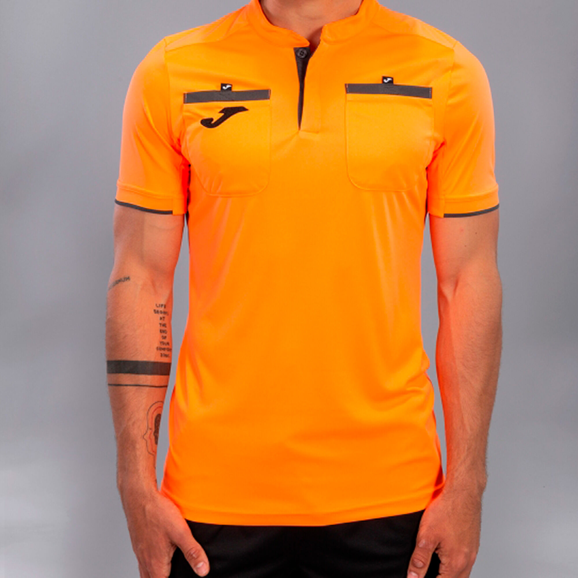 Camiseta manga corta hombre Referee naranja