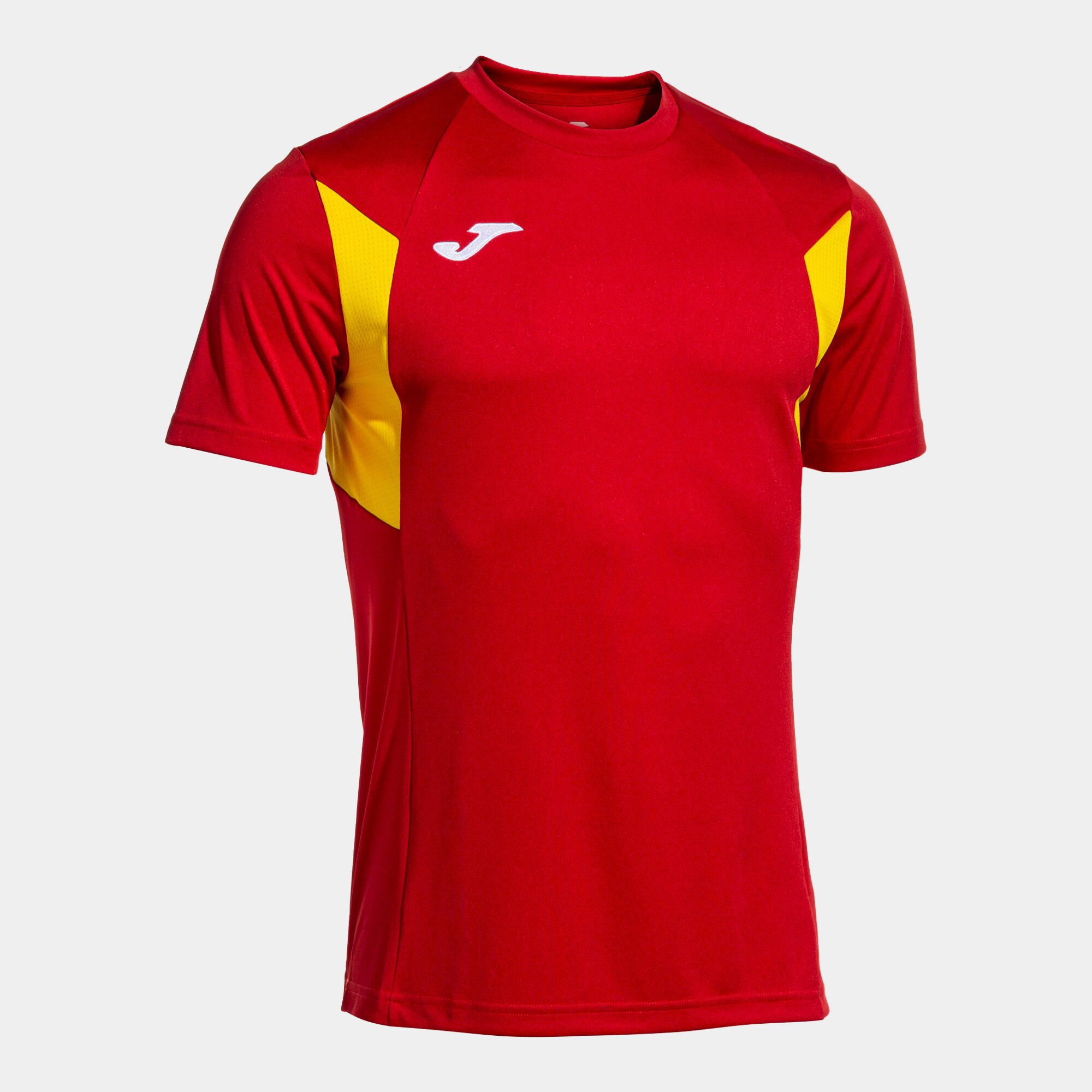 Camiseta manga corta hombre Winner III rojo amarillo