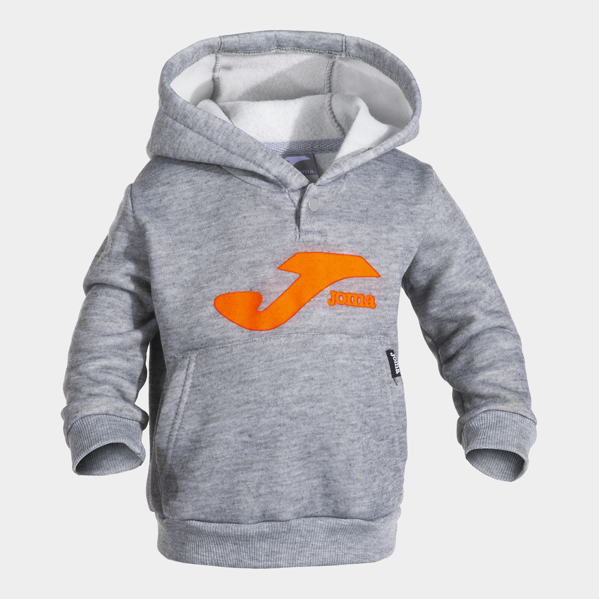 Sudadera con capucha junior Lion gris melange