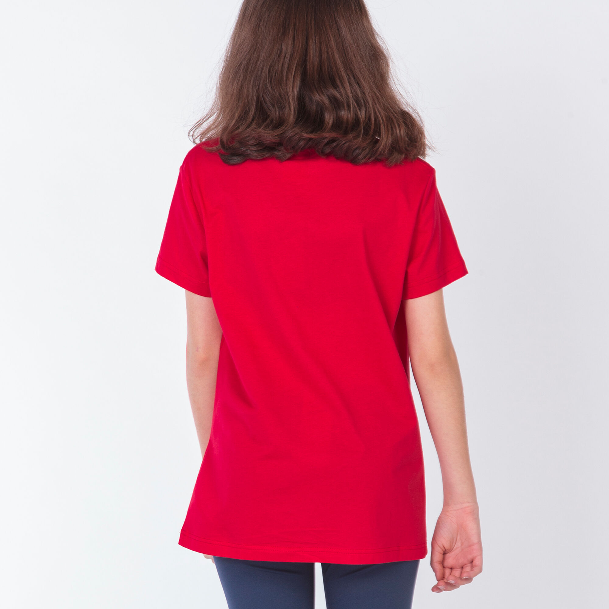 Camiseta manga corta mujer Desert rojo