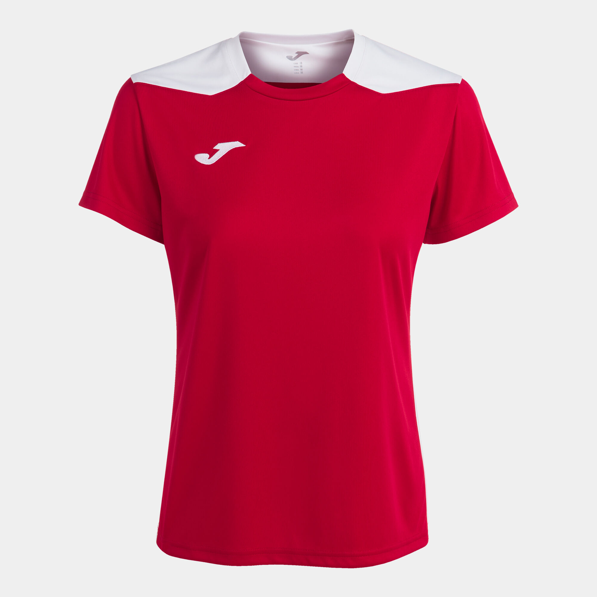 Camiseta manga corta mujer Championship VI rojo blanco