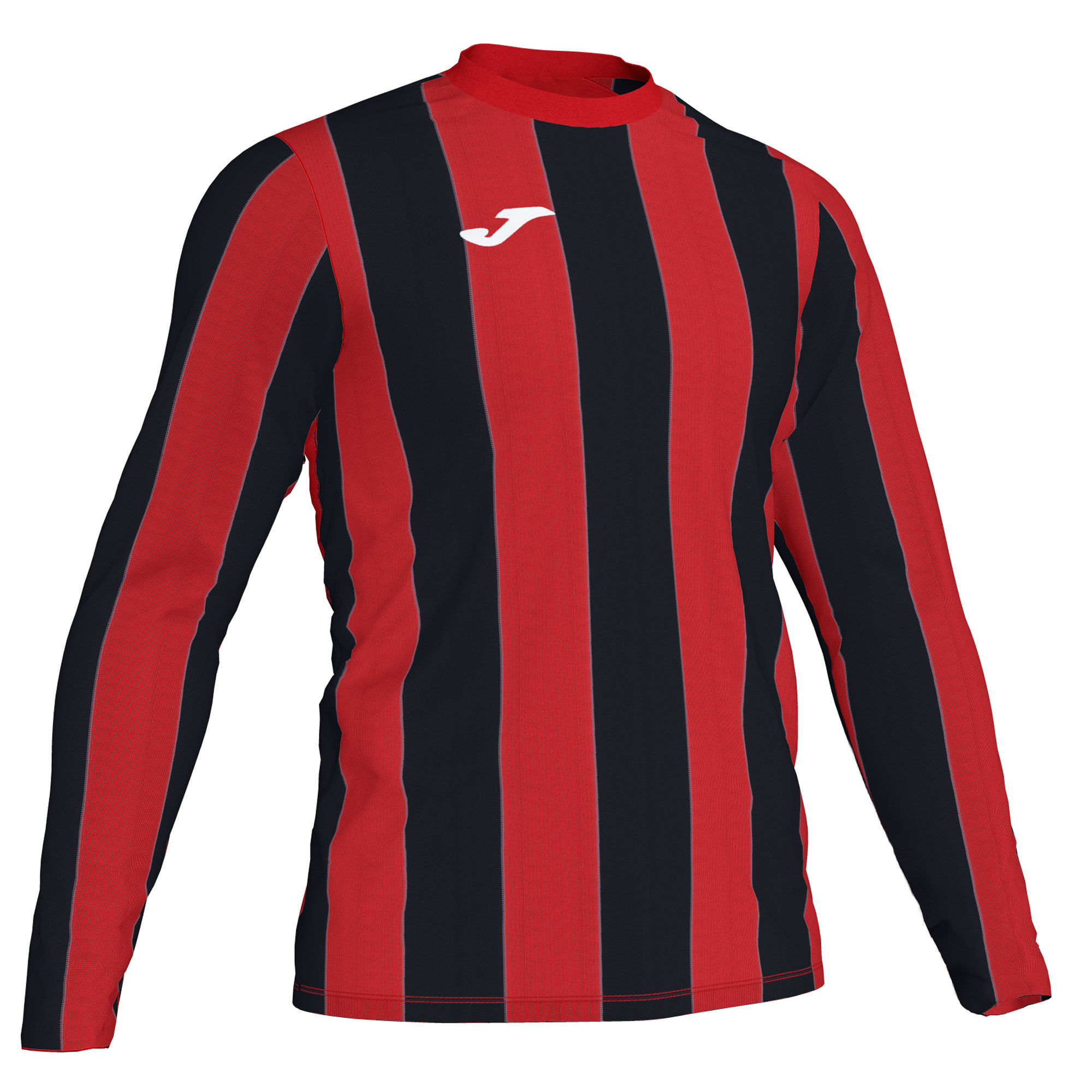 Camiseta manga larga hombre Inter rojo negro