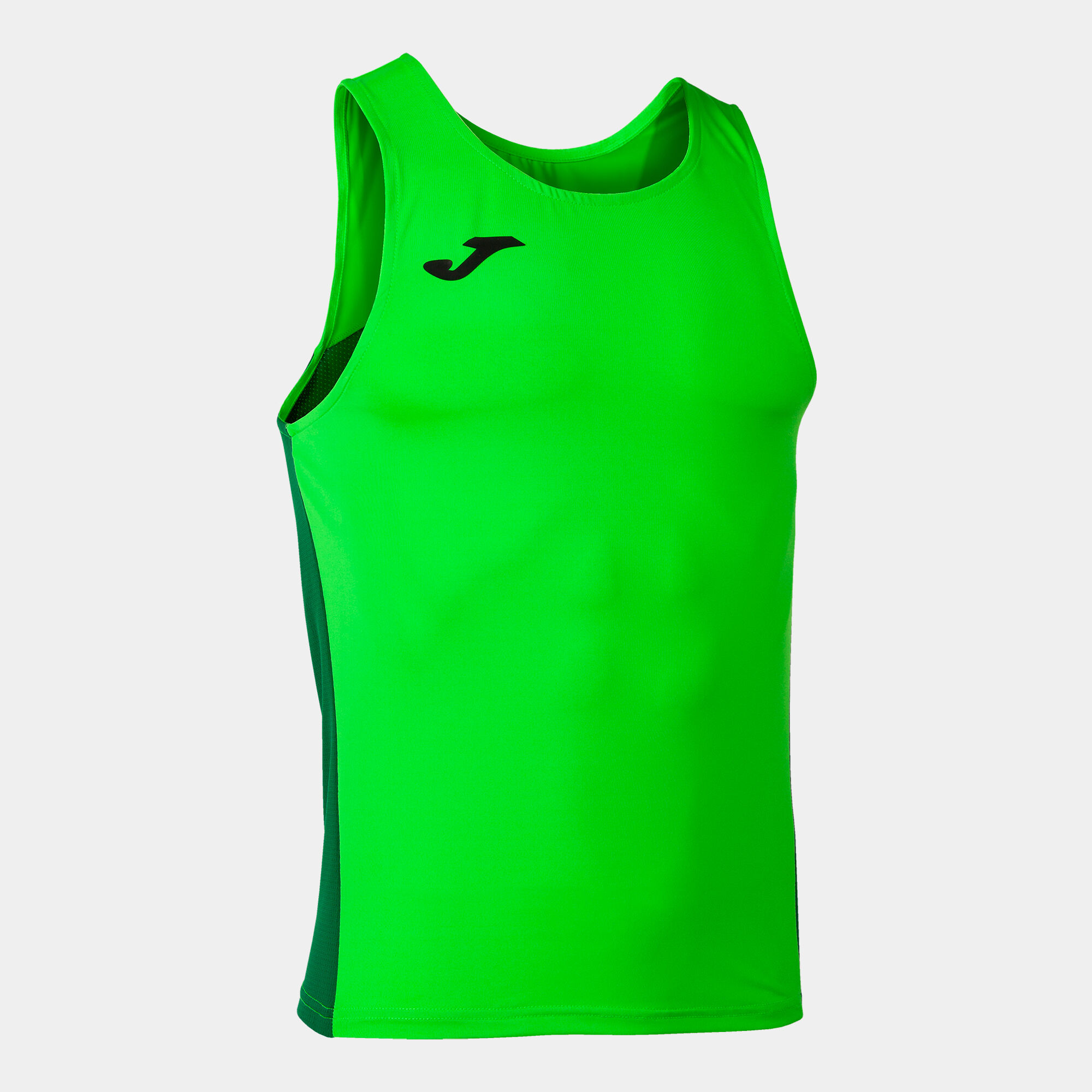Camiseta tirantes hombre R-Winner verde flúor