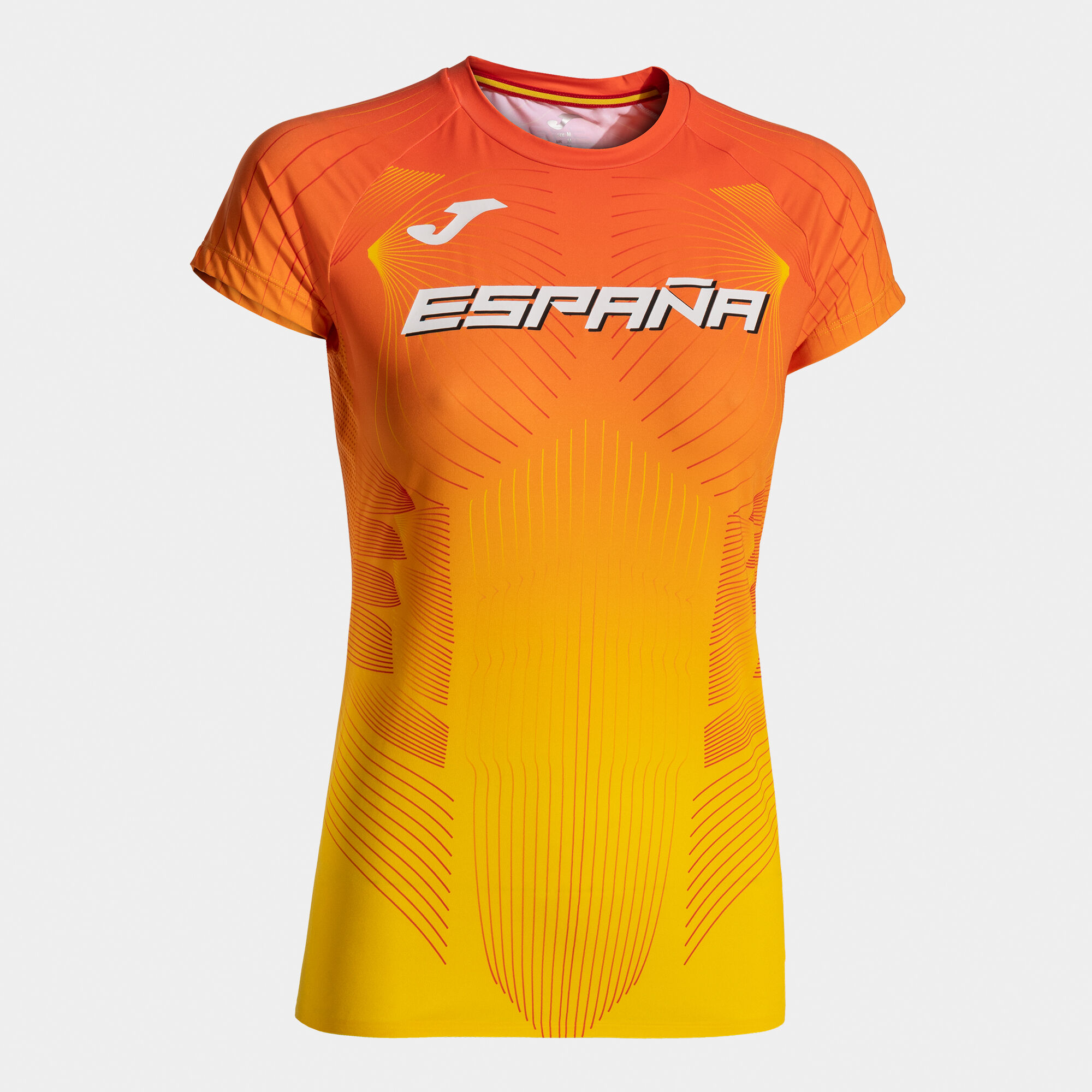 CAMISETA MANGA CORTA MUJER PRE-CALE. FED. ATLETISMO ESPAÑA